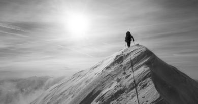 Arrivée au sommet du mont-Blanc