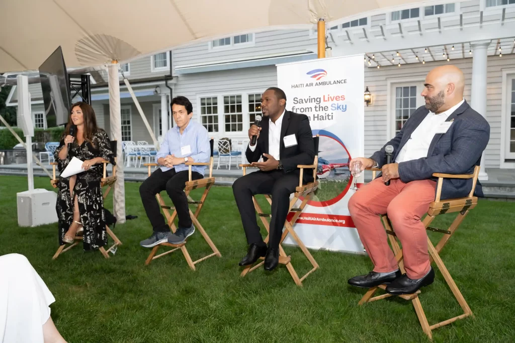 Haiti Air Ambulance hosts first Hamptons reception, highlighting their life-saving work in Haiti. Over 2,000 missions flown since 2014, aiding pregnant mothers and newborns.