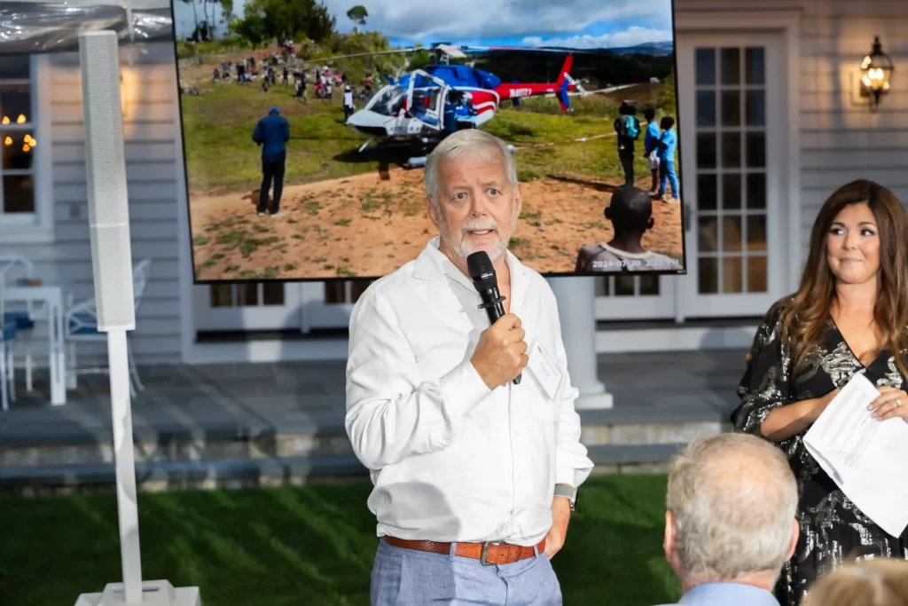 Haiti Air Ambulance hosts first Hamptons reception, highlighting their life-saving work in Haiti. Over 2,000 missions flown since 2014, aiding pregnant mothers and newborns.