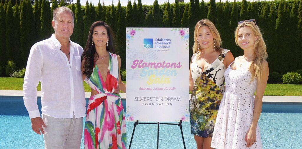 Philanthropists Patricia and Roger Silverstein hosted a kick-off party for the Diabetes Research Institute Foundation's 4th Annual Hamptons Garden Gala, celebrating summer and supporting diabetes research.