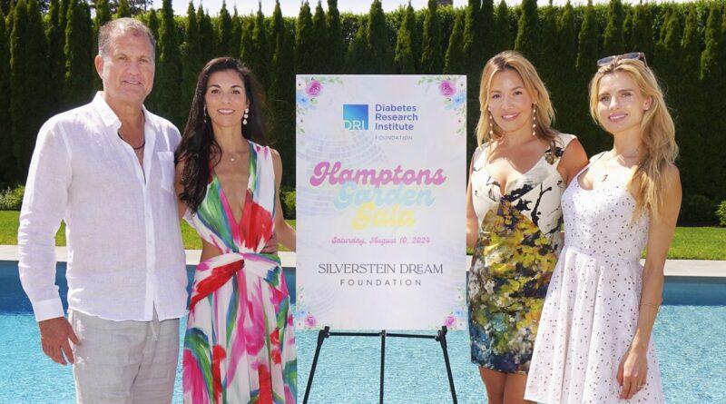 Philanthropists Patricia and Roger Silverstein hosted a kick-off party for the Diabetes Research Institute Foundation's 4th Annual Hamptons Garden Gala, celebrating summer and supporting diabetes research.
