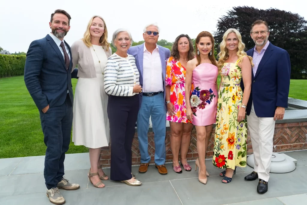 Jean & Martin Shafiroff hosted 150 guests in Southampton, NY, to launch the Southampton Hospital Foundation's fundraising season, supporting Stony Brook Southampton Hospital's mission.
