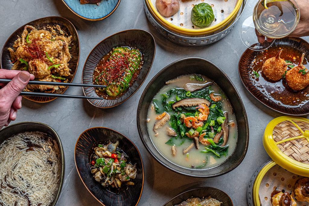 Experience modern Cantonese cuisine at Yao in NYC's Financial District. Enjoy elegant decor, curated tasting menus, and signature dishes crafted by Chef Kenny Leung.