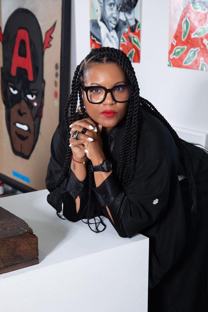 Gallerist Tanya Weddemire, championing Black artists like Guy Stanley Philoche, is redefining the art scene with vibrant, impactful works and a focus on community and representation.