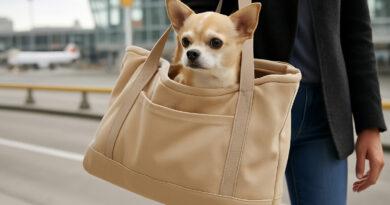 pet travel tote bag