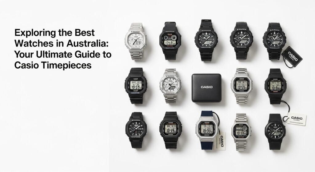 Exploring the Best Watches in Australia: Your Ultimate Guide to Casio Timepieces