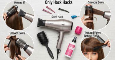 Hair Styling Hacks Using Just a Blow Dryer