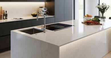 Quartz Countertops: Blending Beauty and Practicality in Modern Homes