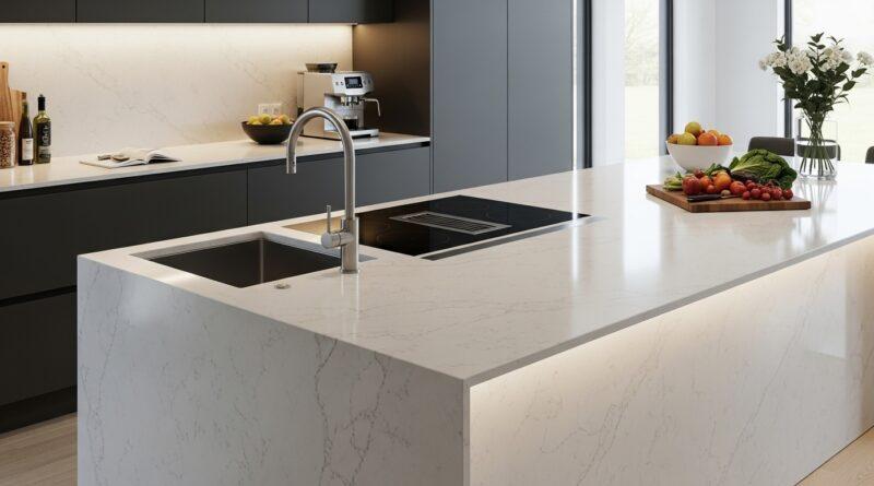 Quartz Countertops: Blending Beauty and Practicality in Modern Homes
