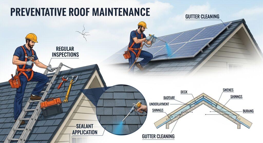Roof Repair: Preventative Maintenance for Long-Term Protection