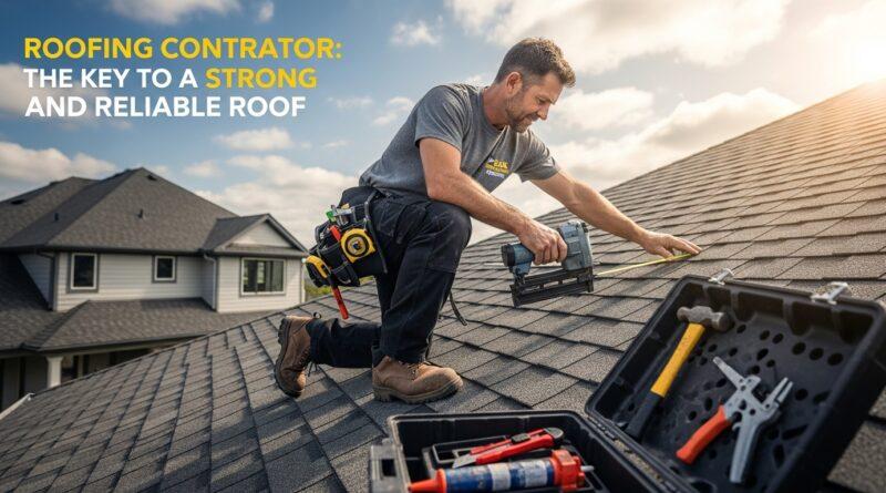 Roofing Contractor: The Key to a Strong and Reliable Roof
