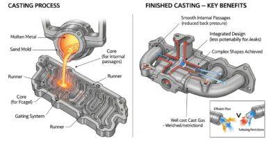 Why is Casting Important in Making Exhaust Manifolds?