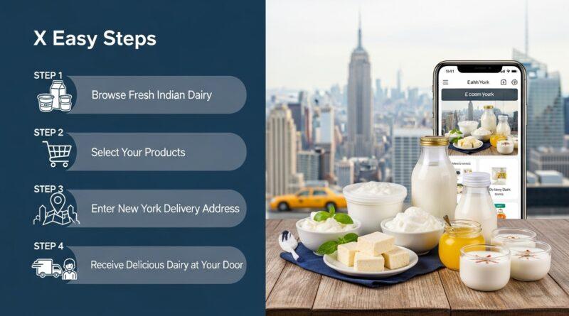 X Easy Steps to Order Fresh Indian Dairy Online in New York