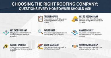 Choosing the Right Roofing Company: Questions Every Homeowner Should Ask