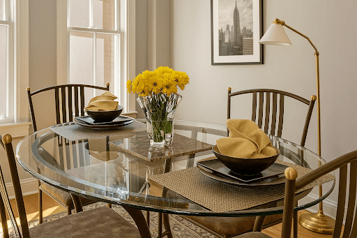 Glass Table Tops for Modern Interiors