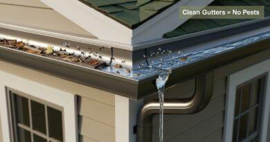 How Clean Gutters Help Prevent Pest Infestations
