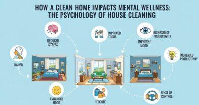 How a Clean Home Impacts Mental Wellness: The Psychology of House Cleaning