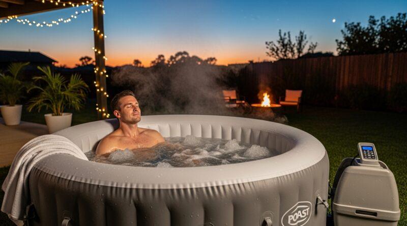 How an Inflatable Hot Tub Helps with Muscle Recovery After Workouts