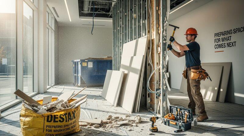 Light Demolition: Preparing Spaces for What Comes Next