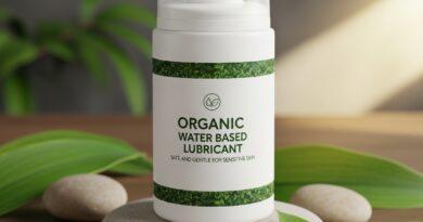 Organic Water Based Lubricant: Safe and Gentle for Sensitive Skin