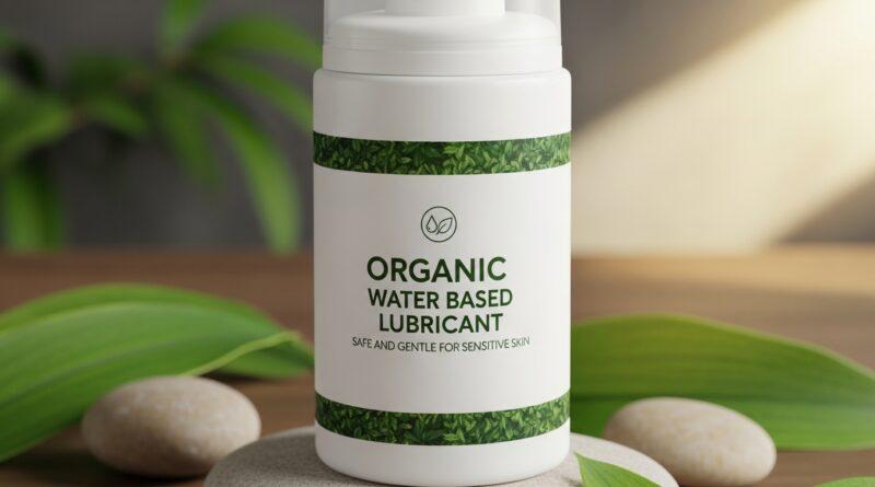 Organic Water Based Lubricant: Safe and Gentle for Sensitive Skin