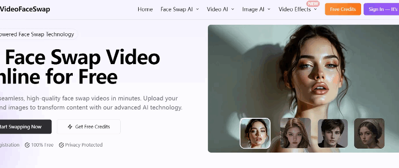 Face Swap Technology: Learn about the free, unlimited, and simple-to-use tool for video face swapping.