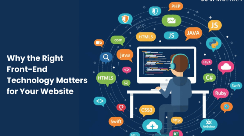 Why The Right Front-End Technology Matters For Your Website