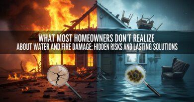What Most Homeowners Don’t Realize About Water and Fire Damage- Hidden Risks and Lasting Solutions