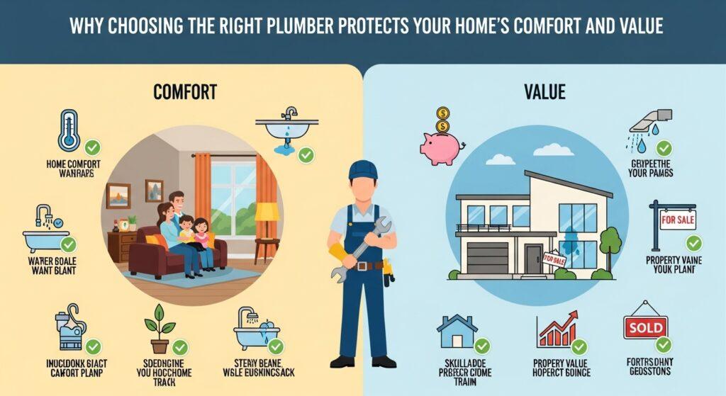 Why Choosing the Right Plumber Protects Your Home’s Comfort and Value