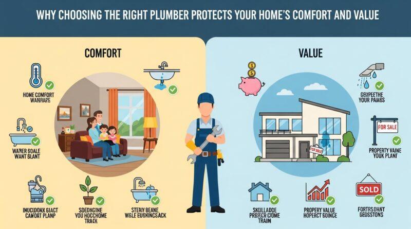 Why Choosing the Right Plumber Protects Your Home’s Comfort and Value