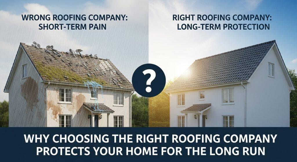 Why Choosing the Right Roofing Company Protects Your Home for the Long Run