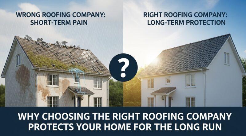 Why Choosing the Right Roofing Company Protects Your Home for the Long Run