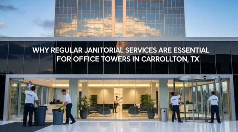 Why Regular Janitorial Services Are Essential for Office Towers in Carrollton, TX