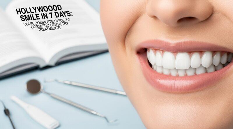Hollywood Smile in 7 Days: Your Complete Guide to Cosmetic Dentistry Treatments