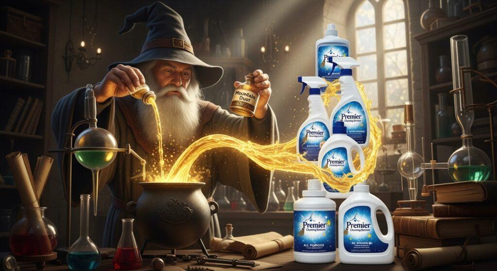 Alchemist's Touch: Transforming Mountain Dust into Domestic Gold with Premier Cleaning Services