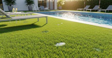 Artificial Grass for Poolside Safety: Reducing Slips, Heat, and Maintenance