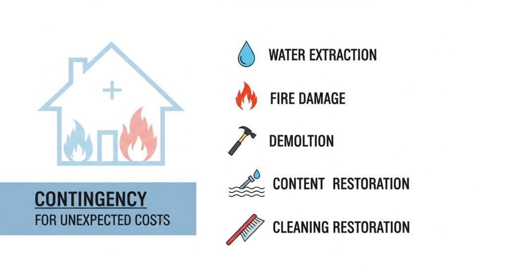 Budgeting for Complete Fire & Water Restoration Work