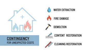 Budgeting for Complete Fire & Water Restoration Work