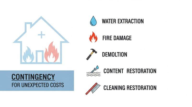 Budgeting for Complete Fire & Water Restoration Work