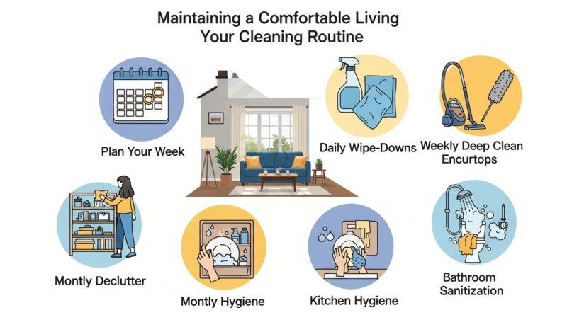 Choosing the Right Cleaning Routine to Maintain a Comfortable Living Environment