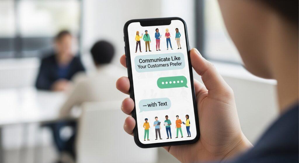 Communicate Like Your Customers Prefer—with Text