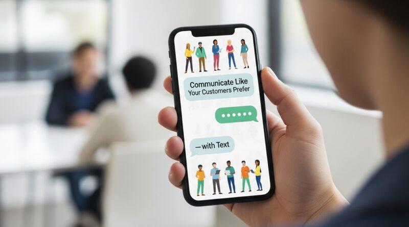 Communicate Like Your Customers Prefer—with Text