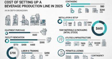 Cost of Setting Up a Beverage Production Line in 2025