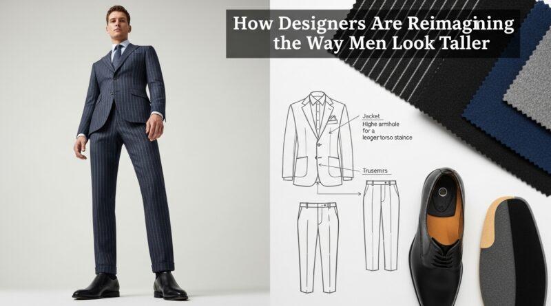 How Designers Are Reimagining the Way Men Look Taller