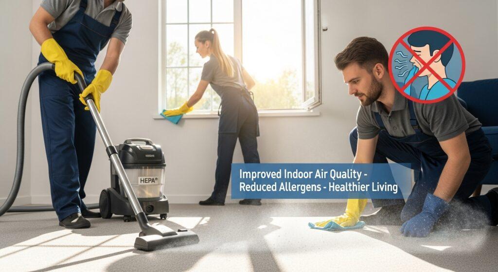 How House Cleaning Services Support Allergy Prevention and Better Indoor Air Quality