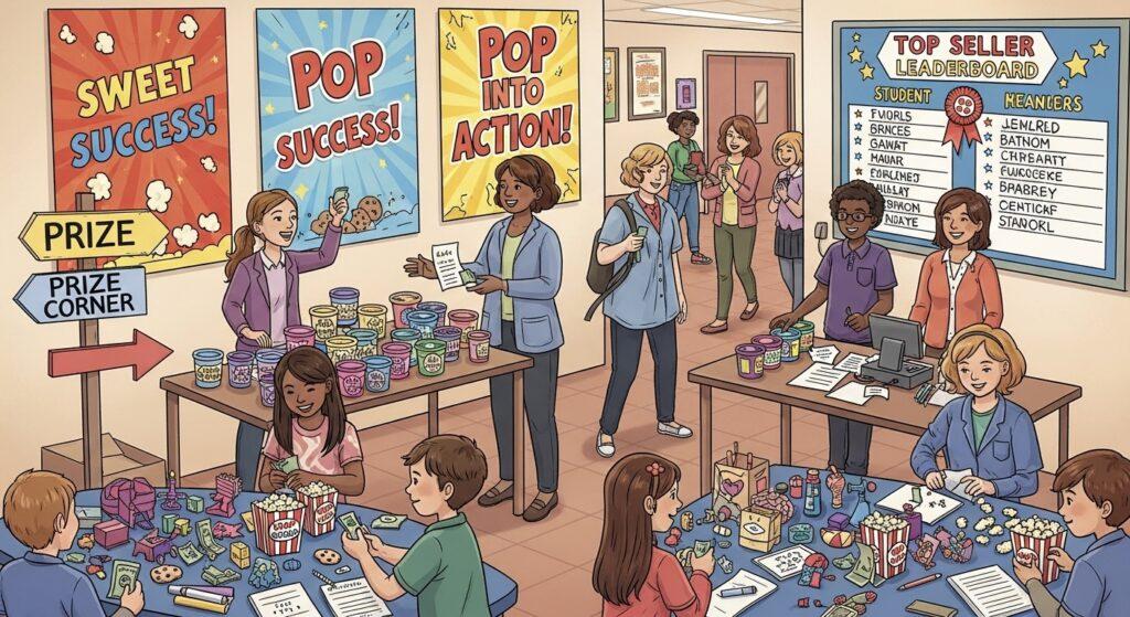 How to Motivate Students During Cookie Dough and Popcorn Fundraisers