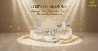 Everyday style with Golden Bird Jewels Moissanite Collection]