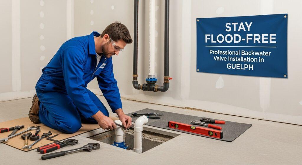 Stay Flood-Free: Professional Backwater Valve Installation in Guelph