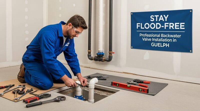 Stay Flood-Free: Professional Backwater Valve Installation in Guelph