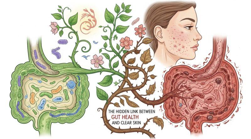 The Hidden Link Between Gut Health and Clear Skin